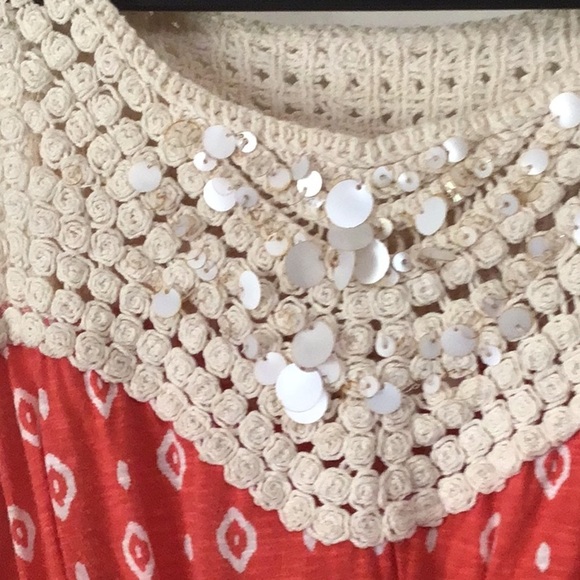 Anthropologie Deletta Pattern Gather Shell - Picture 4 of 6